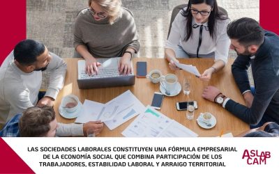 Las sociedades laborales constituyen una fórmula empresarial de la economía social que combina participación de los trabajadores, estabilidad laboral y arraigo territorial