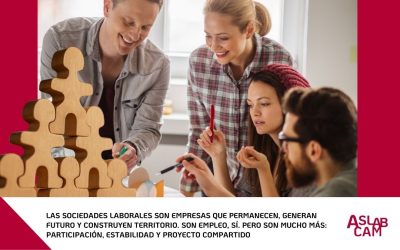 Las sociedades laborales son empresas que permanecen, generan futuro y construyen territorio