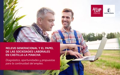 ASLABCAM nos pone en disposición del informe para el Relevo Generacional y el papel de las Sociedades Laborales en Castilla-La Mancha